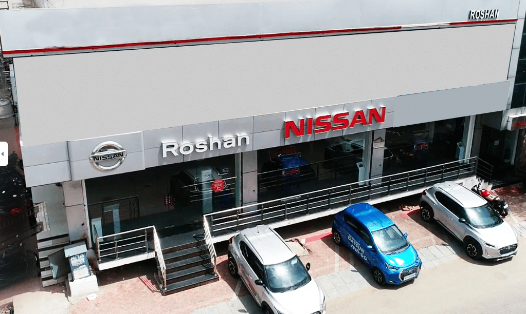 Nissan Showroom in Bagru Jaipur Rajasthan